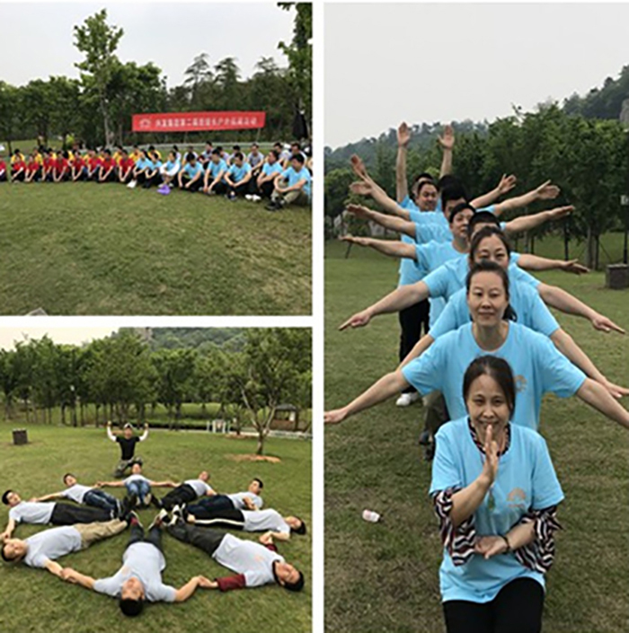 户外拓展显身手 团队凝聚合乐HL8情-合乐HL8