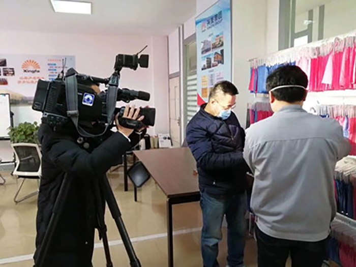 集团新项目抓紧推进 复工复产有序举行 ——记集团李总接受柯桥传媒专题采访报道-合乐HL8