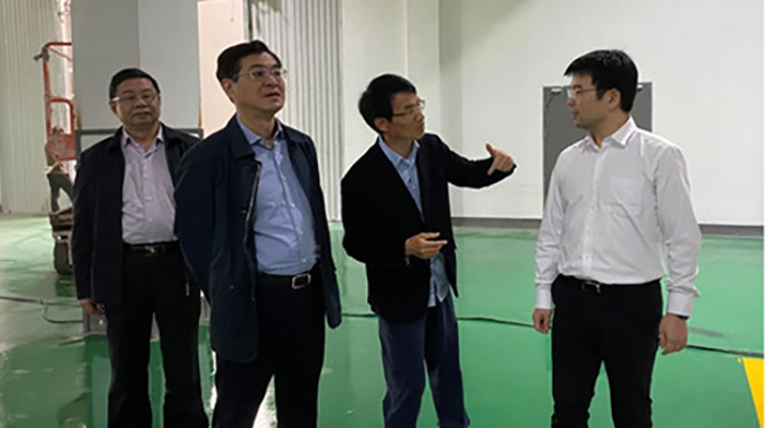 兴动态|-柯桥区人大朱晓董主任一行向导莅临公司指导调研-合乐HL8