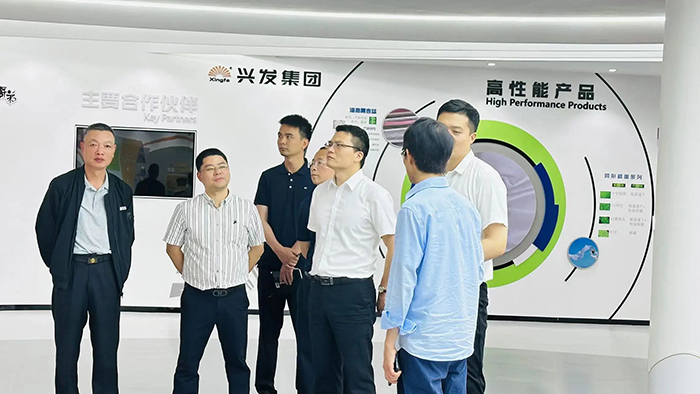 柯桥区委组织部副部长朱永成、周杰一行莅临合乐HL8集团调研指导-合乐HL8